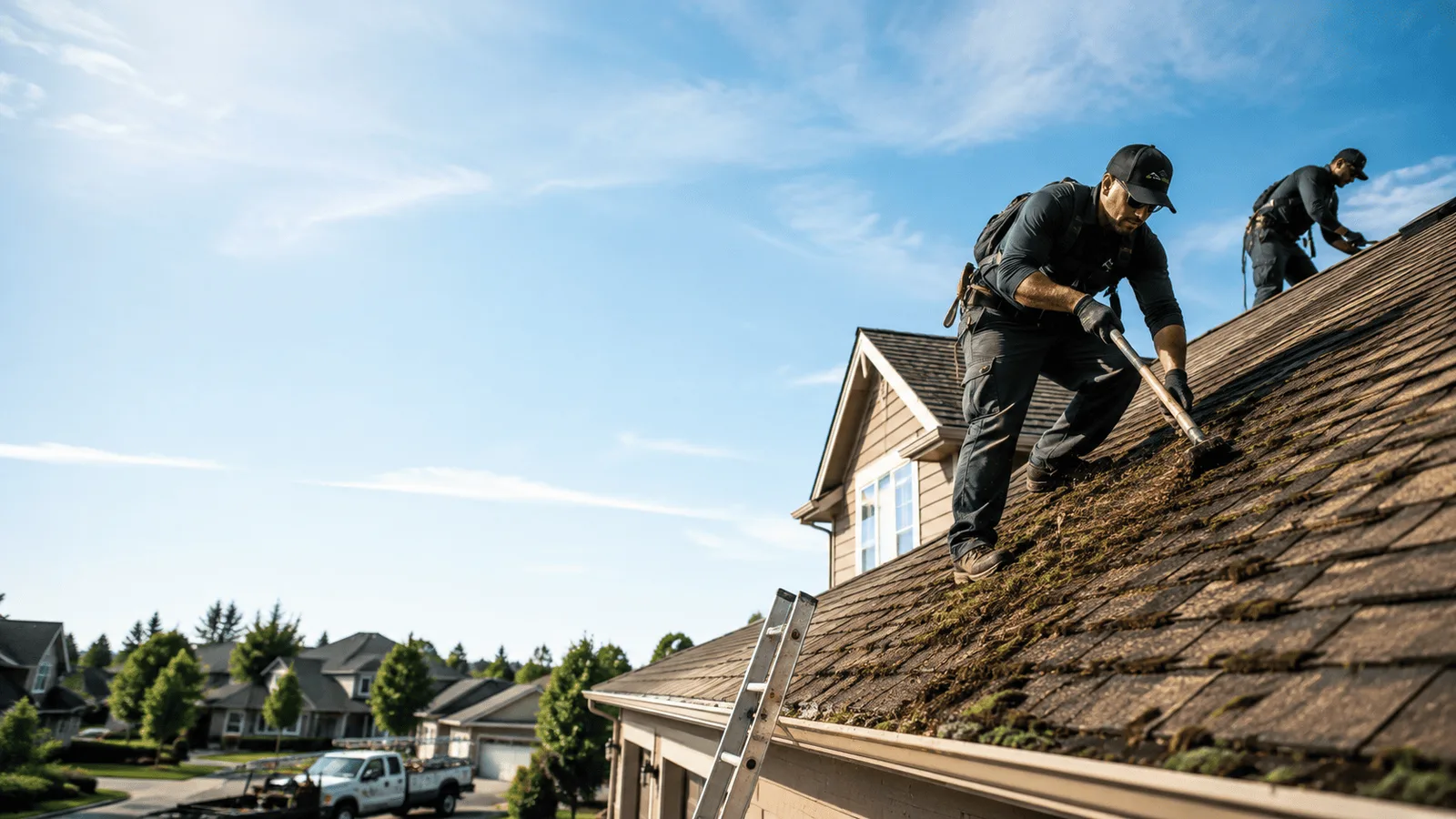 Roof Moss Removal in Plainview, MN near me